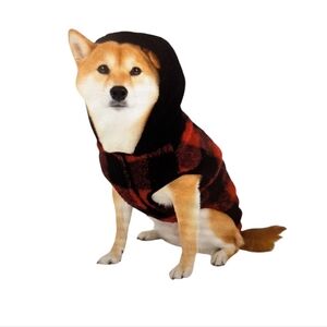 NEW One Paw Hooded Sherpa Dog Jacket - Size Medium
